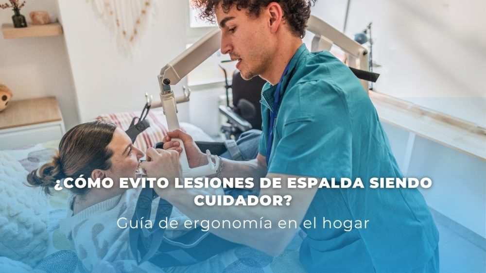 Cómo evito lesiones de espalda siendo cuidador.